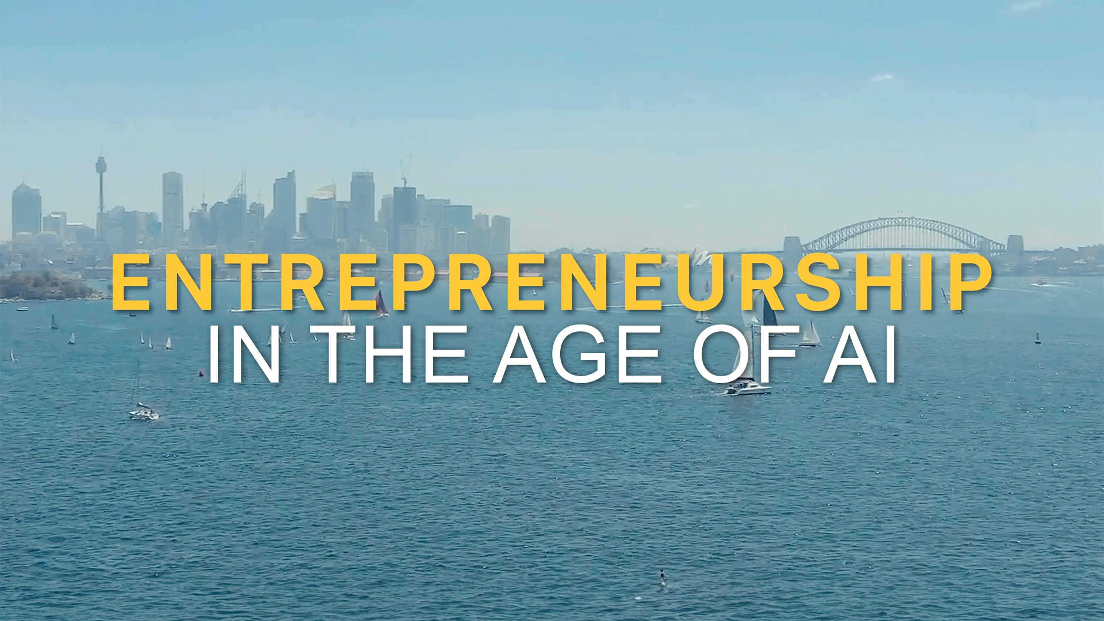 Entrepreneurship in the Age of AI poster